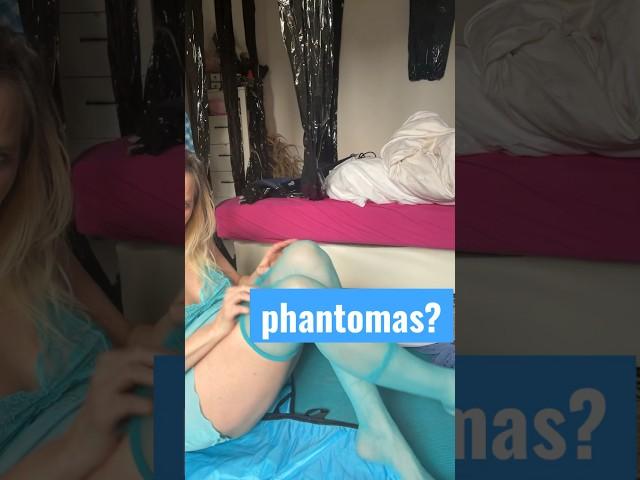 Nylon girl or phantomas?#bunnygirl #nylon #over40 #hosiery #haul #strumpfhose ##masked #funny