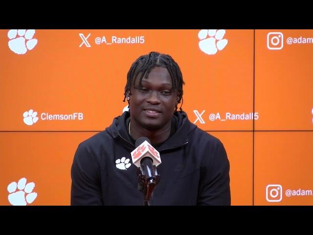 Adam Randall says Clemson offense is ‘really confident’ going into Georgia battle