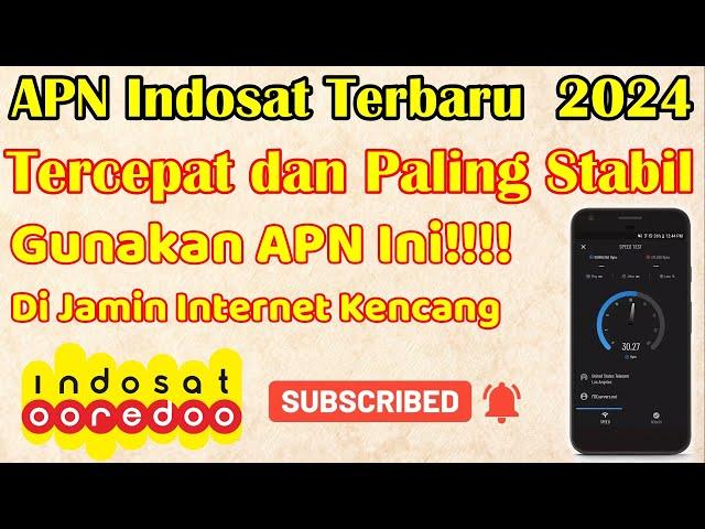 APN Indosat Terbaru 2024, Tercepat dan Paling Stabil || Gunakan APN Ini di Jamin Internet Kencang