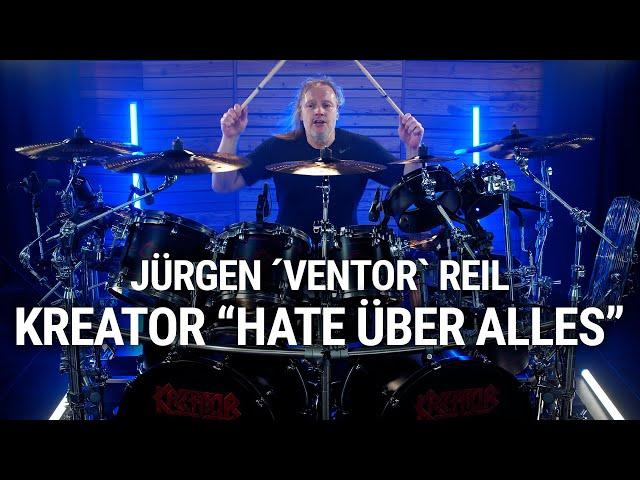 Meinl Cymbals - Jürgen 'Ventor' Reil - Kreator "Hate Über Alles"