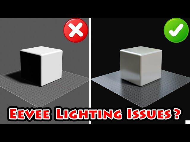 4.2 Eevee Light Problems: Solved | Quick Setup For Environment Texture & Global Illumination