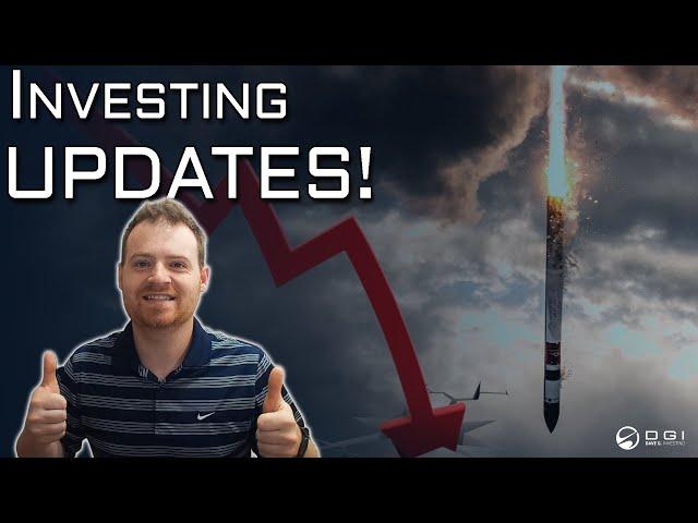 Investing Updates! $RKLB Stock Crash, HIMS, REDWIRE and $LUNR Trades!