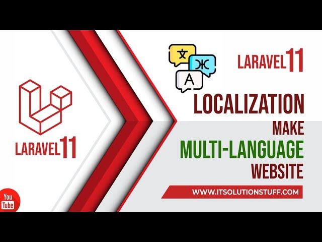 Laravel 11 Localization | Create Multi Language in Laravel 11