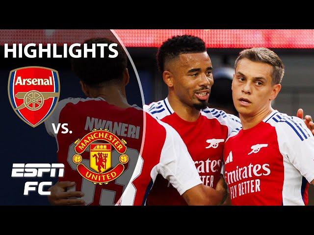 Arsenal vs. Manchester United | Highlights | ESPN FC