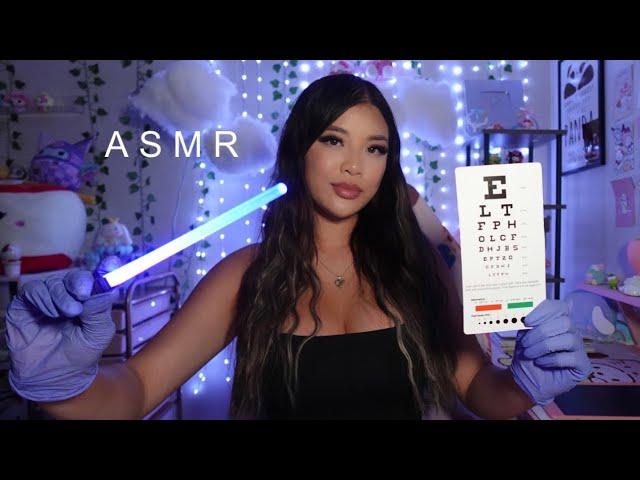 ASMR | Eye Exam Roleplay‍️️ (light triggers, personal attention)