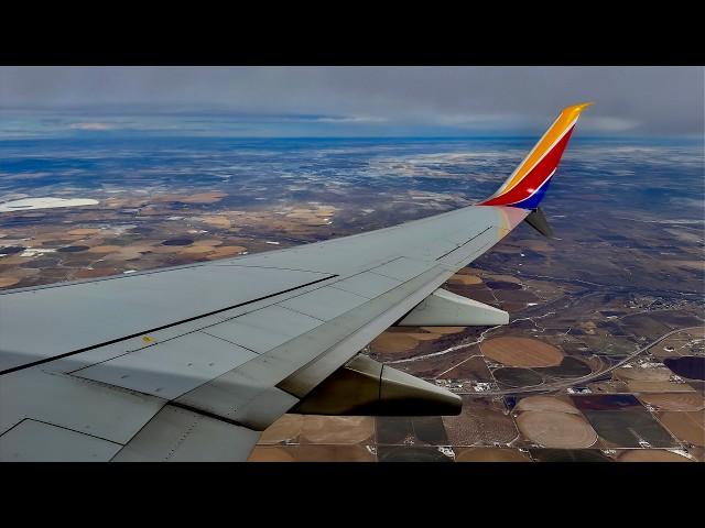 [4K] – Full Flight – Southwest Airlines – Boeing 737-8H4 – BWI-DEN – N8308K – WN2932 – IFS 1022