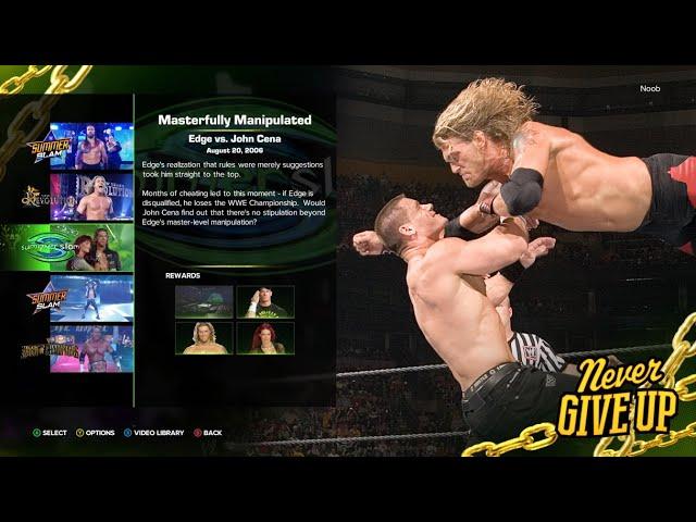 WWE 2k23 Showcase 7 || John Cena vs Edge '08 || Amigos Hub