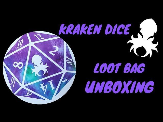Kraken Loot Bag Unboxing