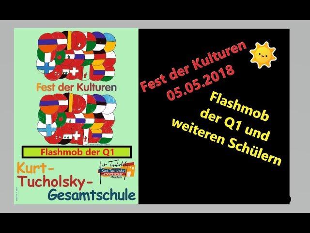 Flashmob der Q1 | Fest der Kulturen 2018 | KTG Minden