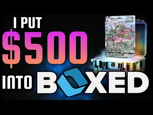 I PUT $500 INTO BOXED.GG FOR POKEMON CARDS AND THEN THIS HAPPENED! #pokemontcg