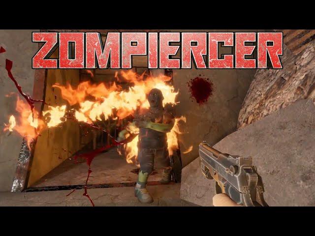 ТЁМНЫЕ ЗОМБИ ТУННЕЛИ Zompiercer