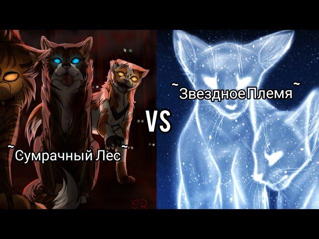 •edit• ~Сумрачный лес• vs •Звездное Племя~