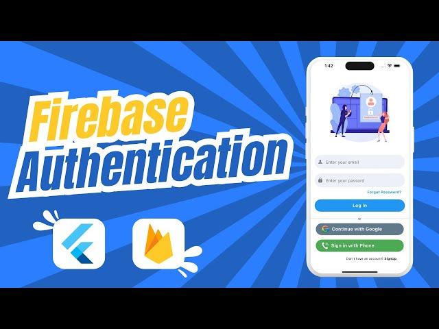 Flutter Firebase Auth || Firebase Authentication Flutter 2024