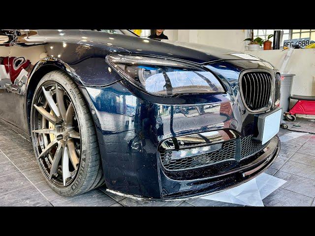 2014 Bmw f02 LCI 750li individual Performance bumper lower spoiler+Bang&Olufsen sound+ambient light