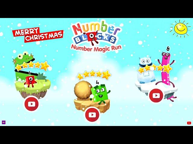 Numberblocks - Full Episode With Numberblocks Magic Run | Merry Christmas