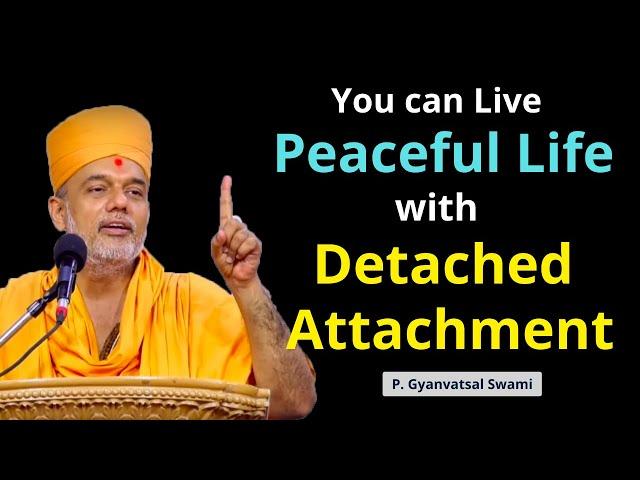 You can Live Peaceful Life...| Gyanvatsal Swami Motivational Speech @Life20official  Motivational Video