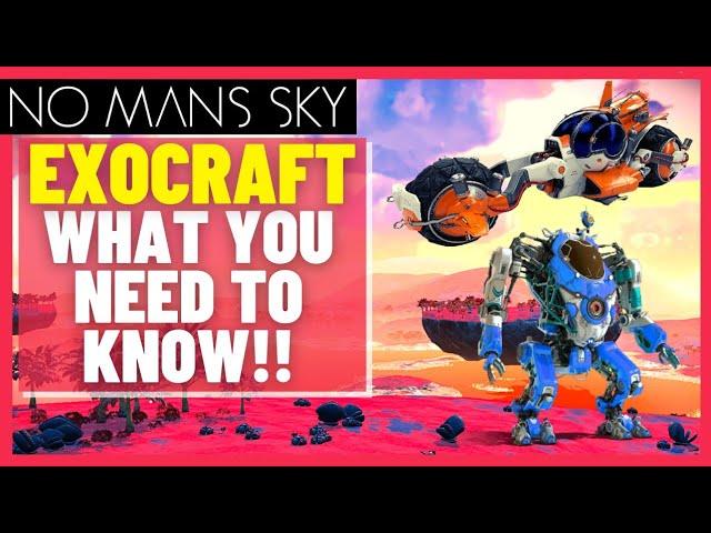 EVERYTHING You Need To Know About EXOCRAFT In No Mans Sky 2023!!