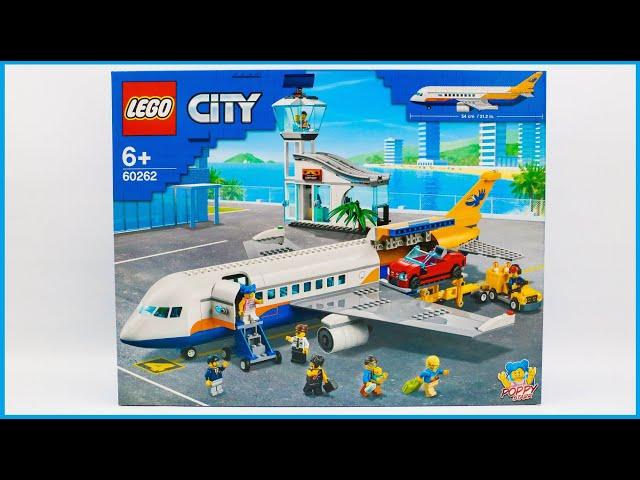 LEGO City 60262 Passenger Airplane Speed Build Review