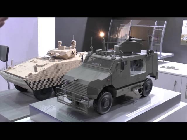 SOFEX 2014 Nexter Wheeled Combat Vehicles