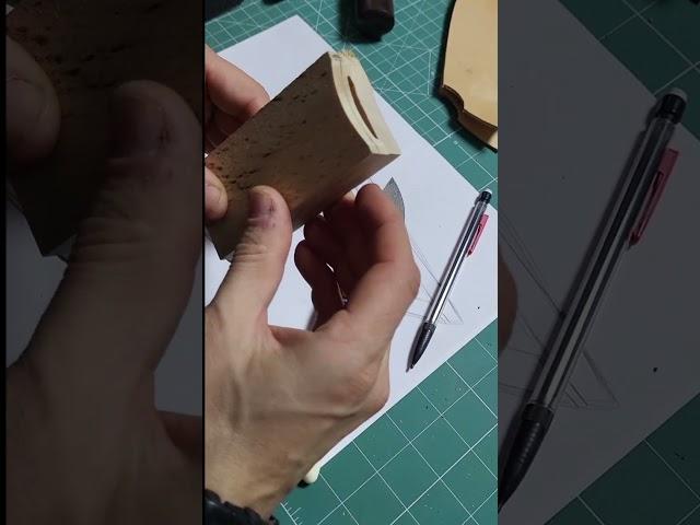 Вкладыш для финских ножен #инструмент #кожевник #длякожи #мастер