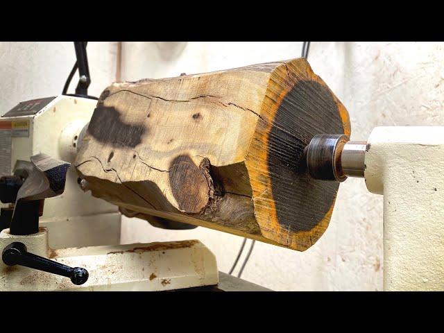 Woodturning:  Texas Ebony