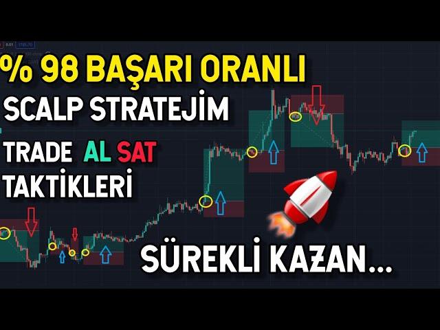 5 DAKİKALIK GRAFİKLERE ÖZEL SERVET DEĞERİNDE STRATEJİ ! SCALP ve TRADE için HARİKA AL SAT TAKTİĞİ