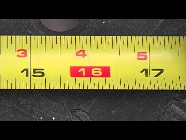 Mystery Tape Measure Markings