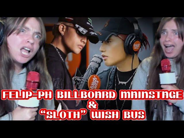 FELIP-'SLOTH' WISH BUS + BILLBOARD PH MAINSTAGE PERFORMANCES|REACTION