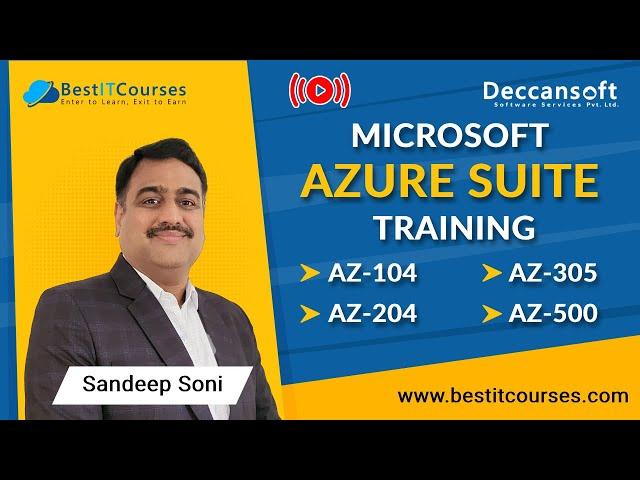 Microsoft Azure Suite Training | AZ-104, AZ-204, AZ-305 And AZ-500