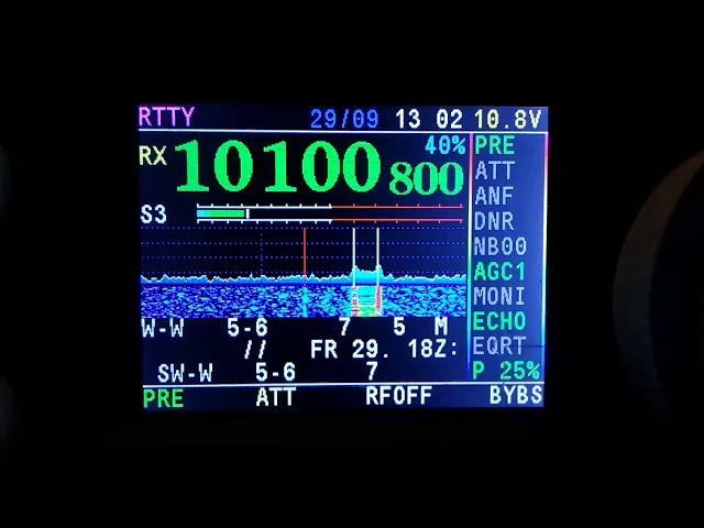 SDR Malamute RTTY Decoging test