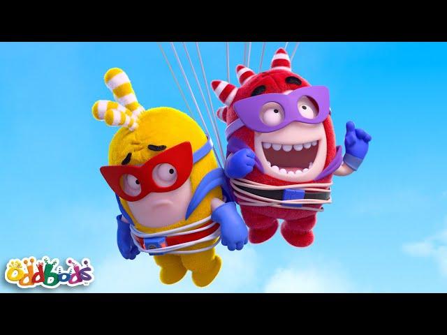 Los Oddbods Se Convierten en Superhéroes. | Caricaturas | Videos Graciosos Para Niños | Oddbods