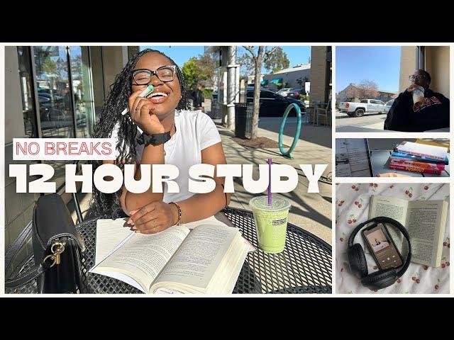 Why I’m Able To Study 12 Hours with NO Breaks (How To Stay Productive)