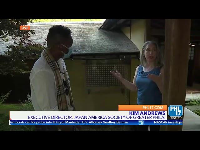 WPHL 17 Report: Shofuso Japanese Cultural Center Reopening