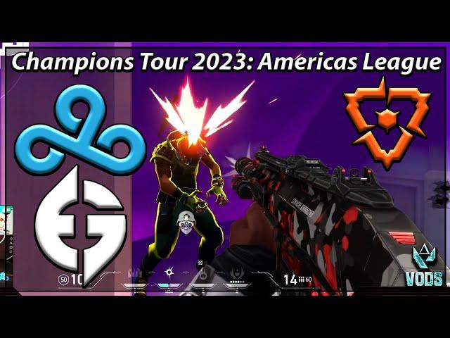 CLOUD9 vs EG All Maps | Valorant Champions Tour 2023: Americas League