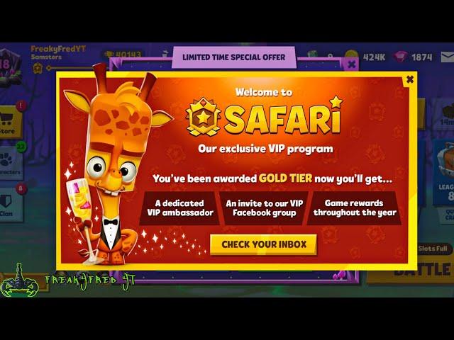 Zooba Gold Safari and New Update!! #zooba #update #gameplay