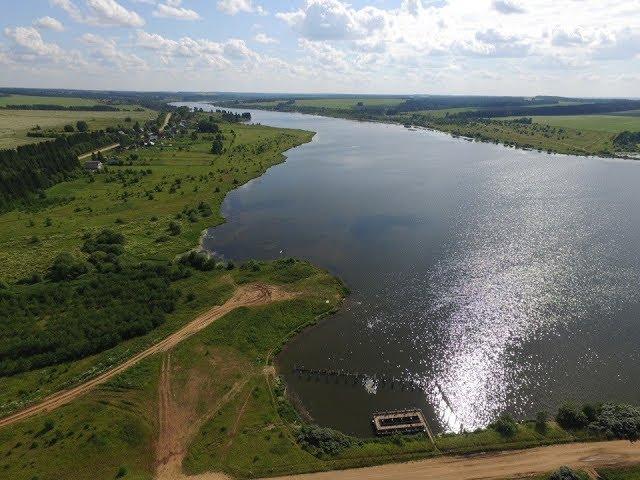 Кумены. Дамба Тюлькинского пруда возле Кумён.