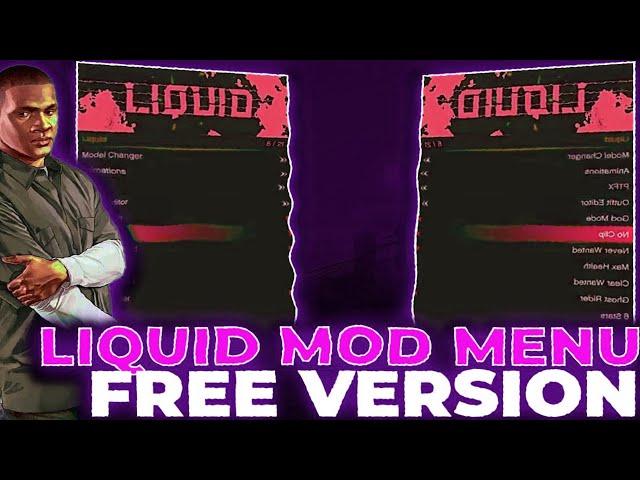 GTA 5 Liquid Mod Menu [Free] | BEST Liquid Mod Menu [New] | Update GTA V Mod Menu [New]