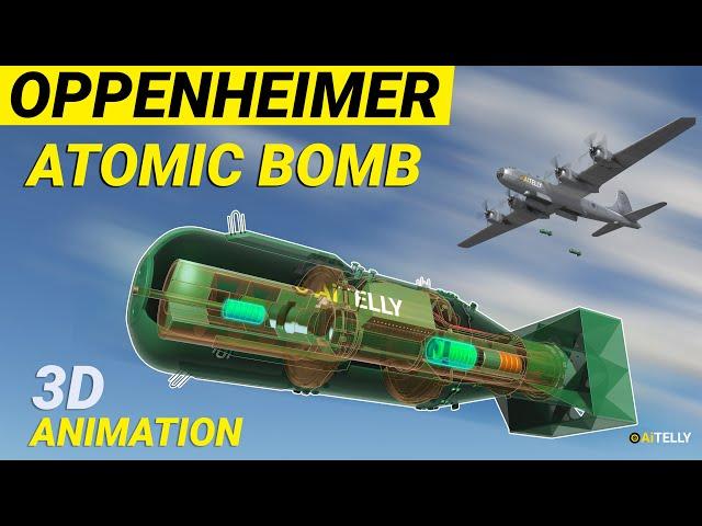 Oppenheimer Atomic bomb How it Works | First Nuclear Bomb