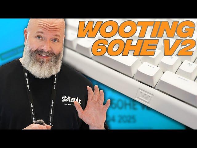 Wooting 60HE v2 Preview from Computex!
