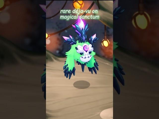 Rare Déjà-Jin on Magical Sanctum -  #msm #mysingingmonsters #shorts