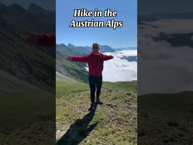 Is HIKING in the AUSTRIAN ALPS on your bucket list? #austria #alps #hiking