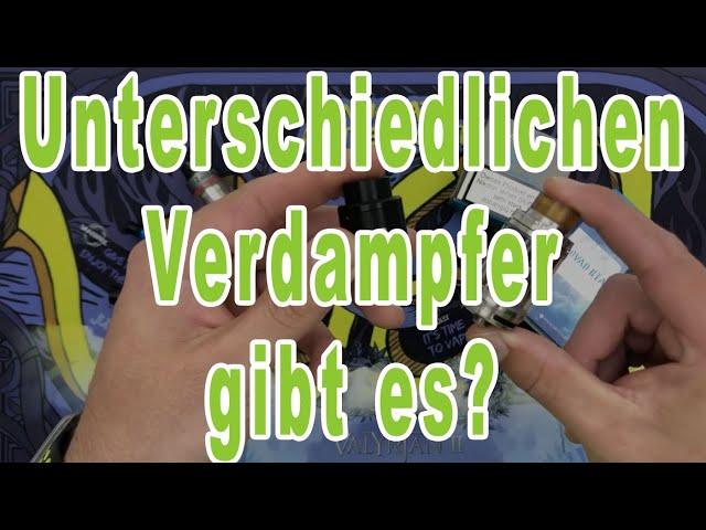 Welche unterschiedlichen Verdampfer gibt es?