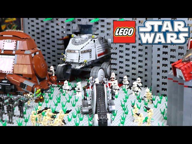 We built a LEGO Star Wars CLONE BASE but it's 2011!