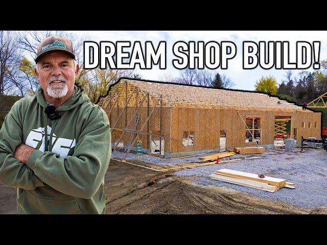 Building My Gigantic DREAM Shop! (Part 1)