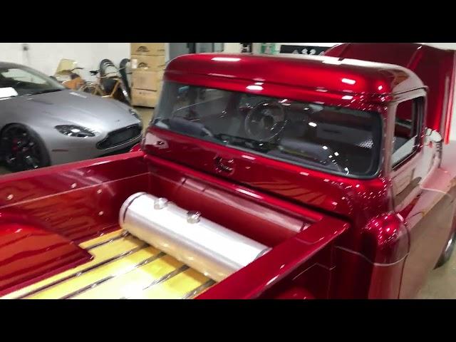 1956 GMC Custom Pickup in Red