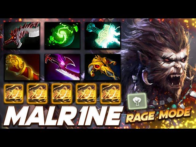 Malrine Monkey King - RAGE MODE - Dota 2 Pro Gameplay [Watch & Learn]