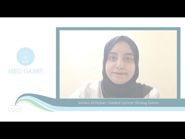 Jordan MED GAIMS Hackathon & Creative Labs - Round one Interview (Sondos Al-Rqibat)