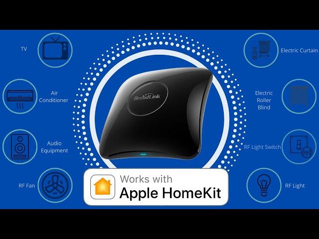 BroadLink RM4 pro - How to setup and control IR devices in Apple HomeKit