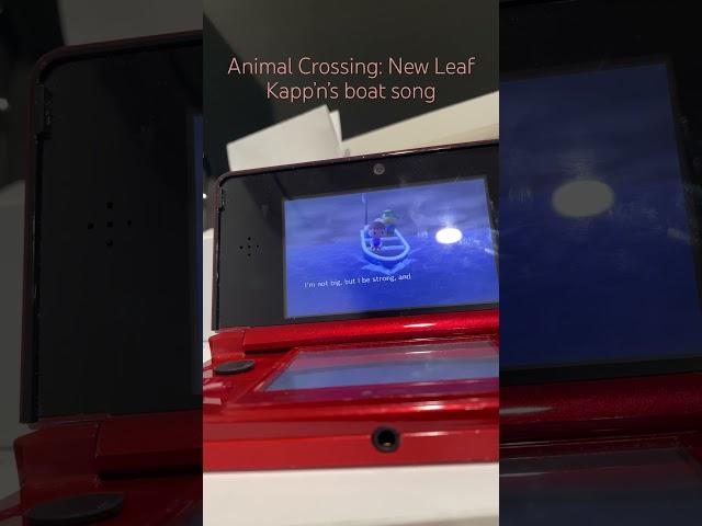 Kapp’n’s Boat Song in Animal Crossing: New Leaf