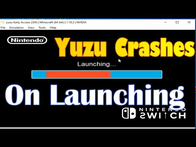 Yuzu Crashes On Launching